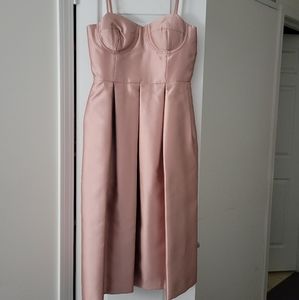 Blush pink Isaac Mizrahi cocktail dress.  Size 4.